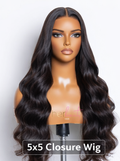 5X5 HD Closure Wig (200% Density)